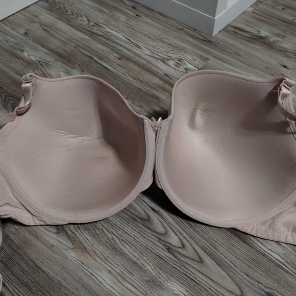 Torrid Curve Perfect T-Shirt Bra Nude Tan Size 42F - Picture 4 of 6